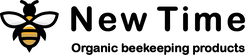 Logo of New Time Organic beekeeping products