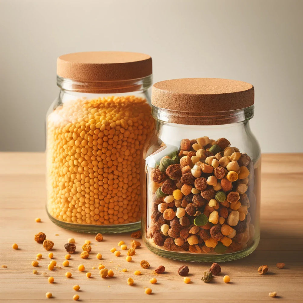 Bee Bread vs. Bee Pollen