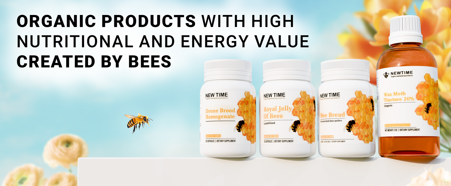 online beekeeping products store. bee pollen, bee bread, royal jelly, propolis