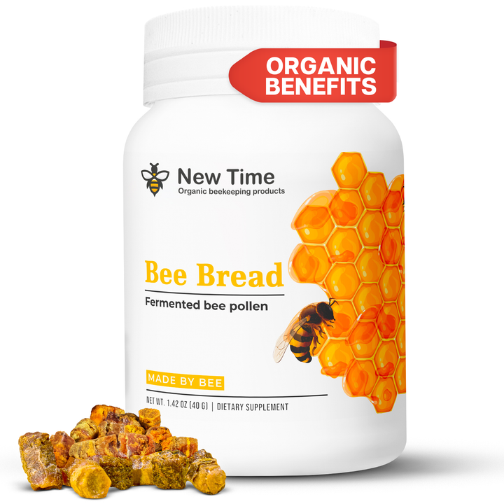 Bee Bread Fermented Bee Pollen Natural  Organic Multivitamin