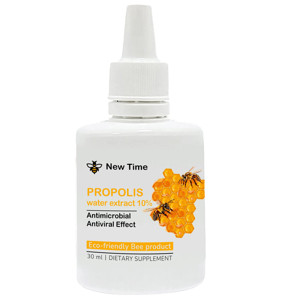 Bee Propolis Extract 10% Enhanced Liquid Natural Tincture 1 fl.oz / 30ml